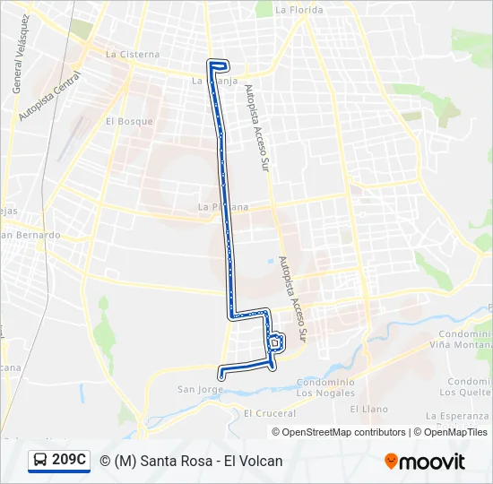 209C Micro Line Map