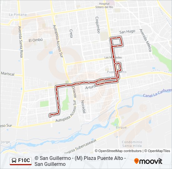 F10C Micro Line Map