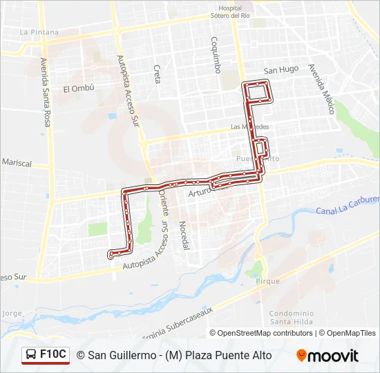 F10C Micro Line Map