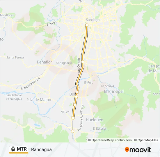 MTR Light Rail Line Map