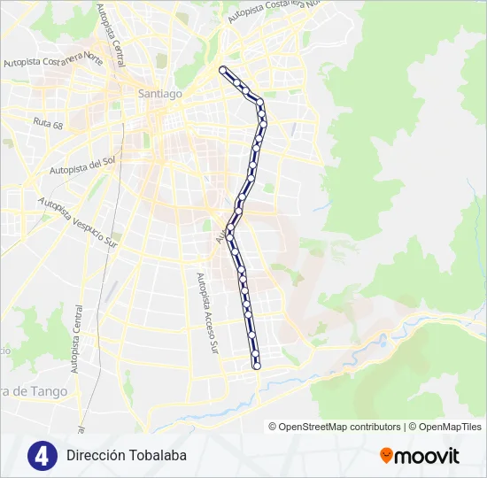 L4 Metro Line Map
