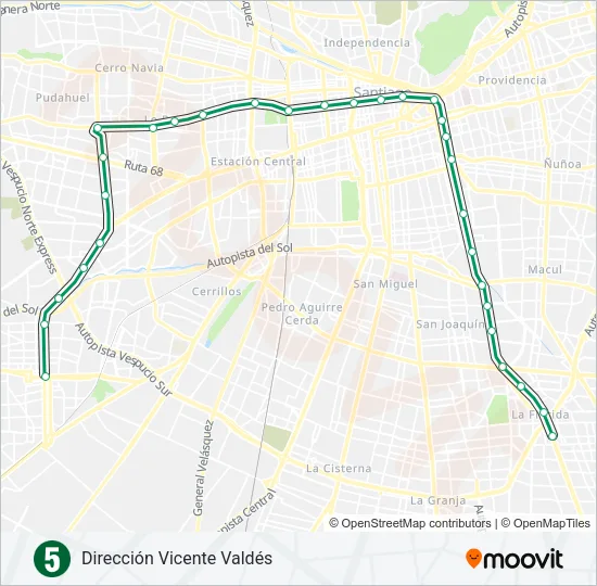 L5 Metro Line Map