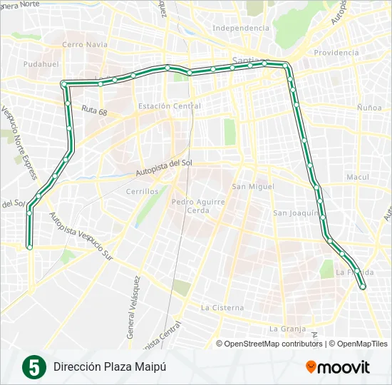 L5 Metro Line Map