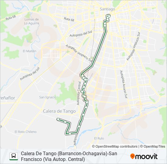 Mapa de TRANSBER de Micro