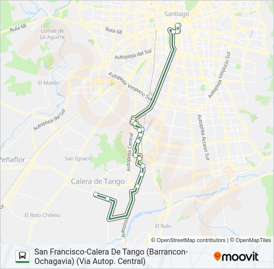 Mapa de TRANSBER de Micro