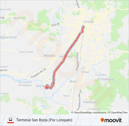 Mapa de ISLAVAL de Micro