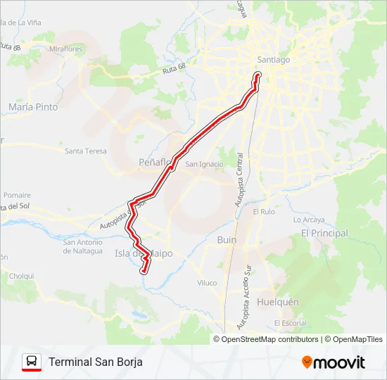 ISLAVAL Micro Line Map