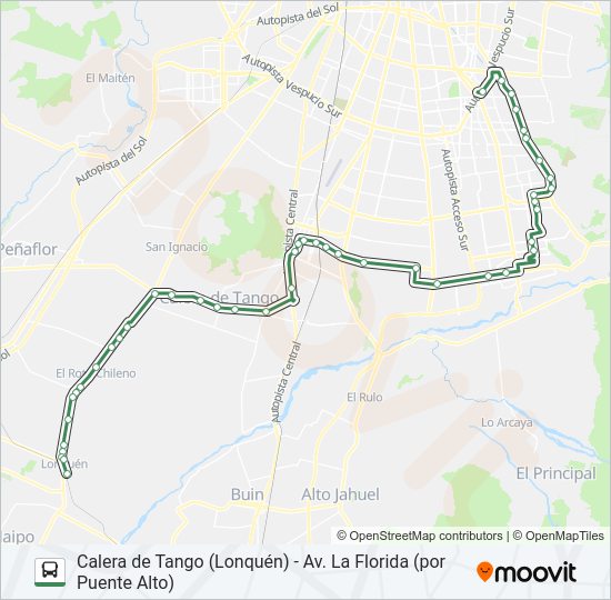 Mapa de TRANSBER de Micro