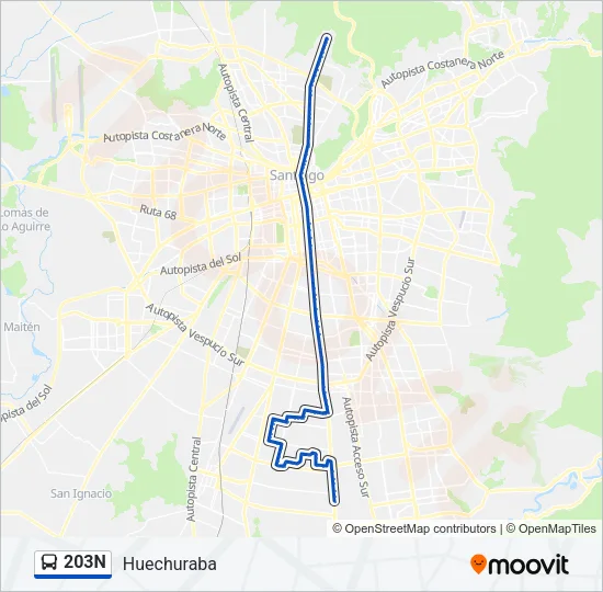 203N Micro Line Map