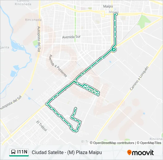 I11N Micro Line Map