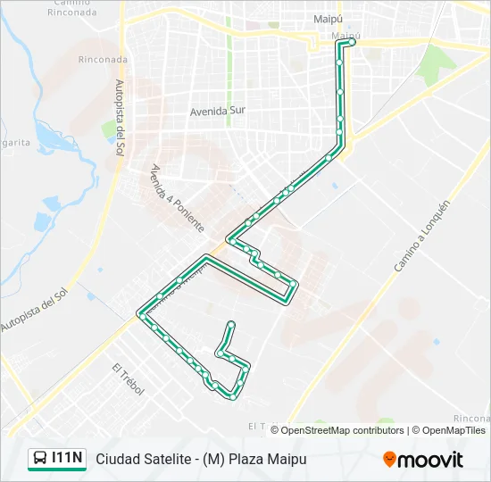 I11N Micro Line Map