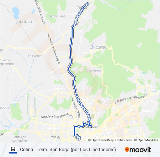 DAMIR Micro Line Map