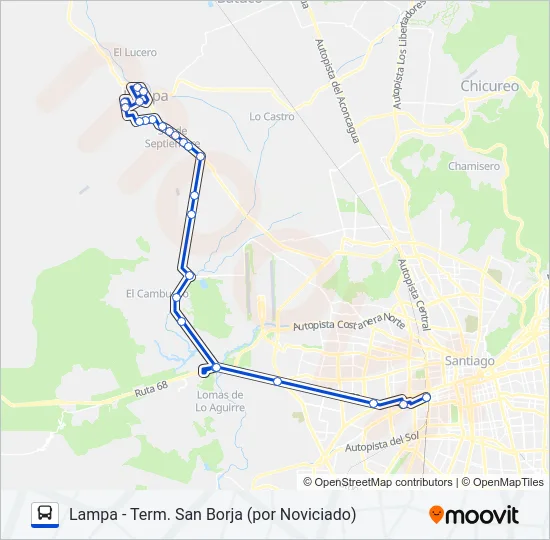 ROYAL BUS Micro Line Map