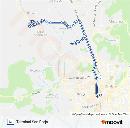ROYAL BUS Micro Line Map