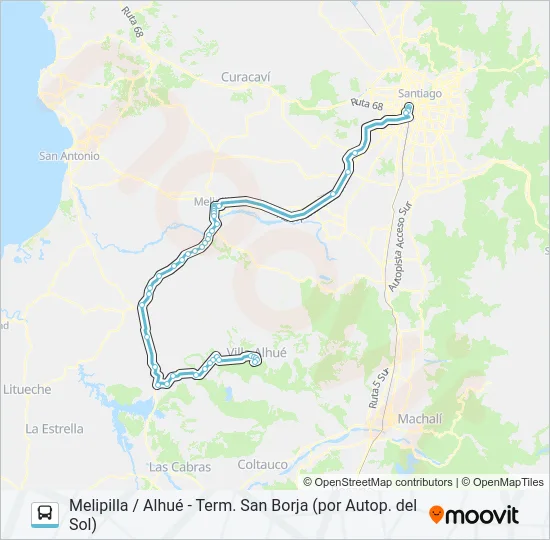 TRANSANTIN Micro Line Map