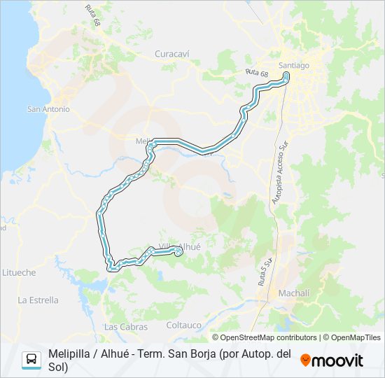 TRANSANTIN Micro Line Map