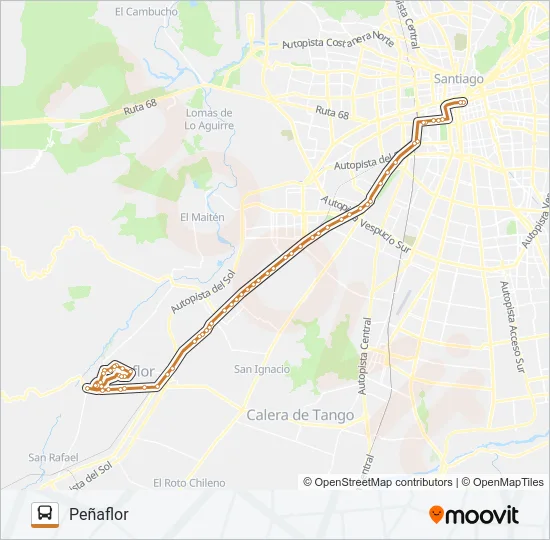 TRANSCENTRO Micro Line Map