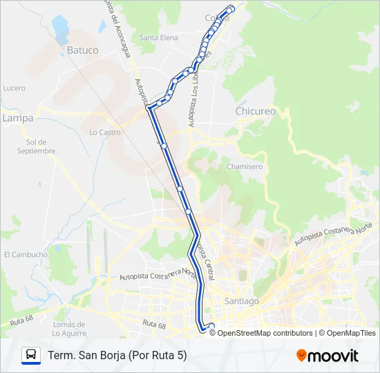 DAMIR Micro Line Map