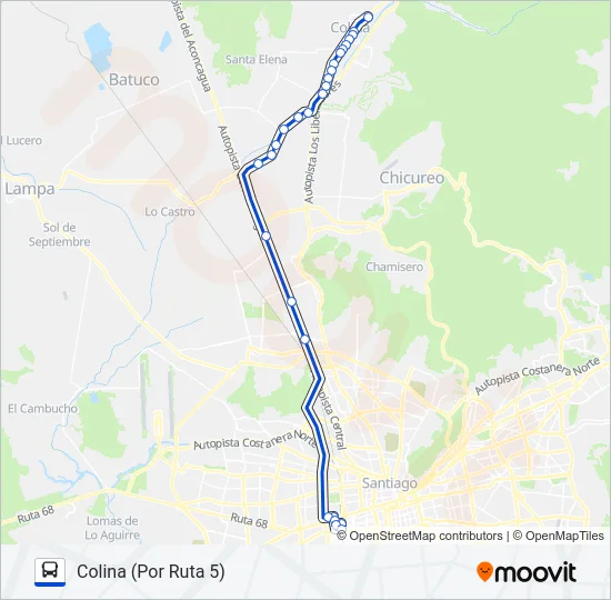 DAMIR Micro Line Map