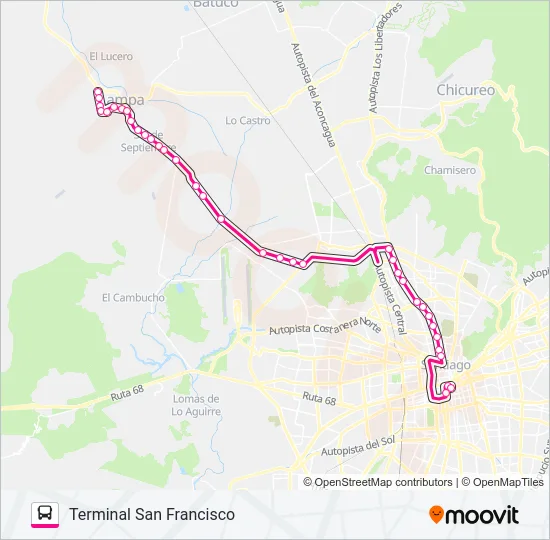 LARAPINTA Micro Line Map