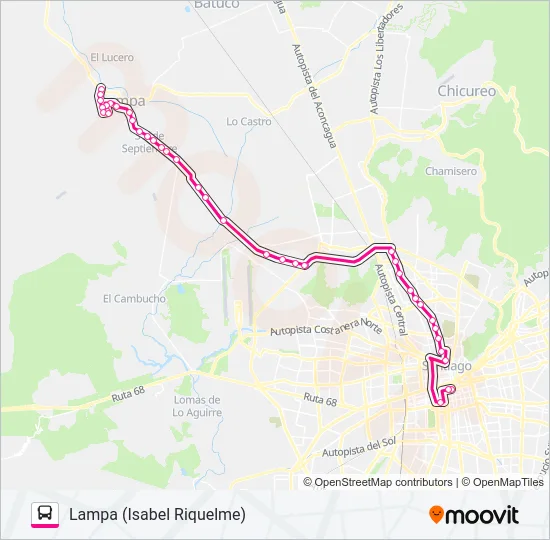 LARAPINTA Micro Line Map