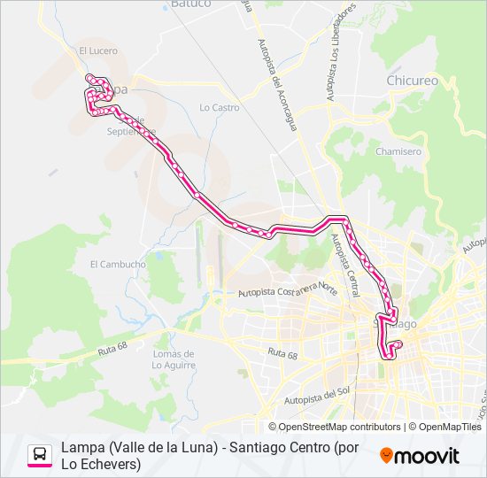 LARAPINTA micro Line Map