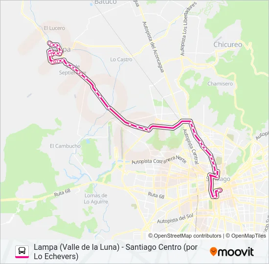 LARAPINTA Micro Line Map