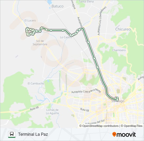 Mapa de LAMPA BATUCO de Micro