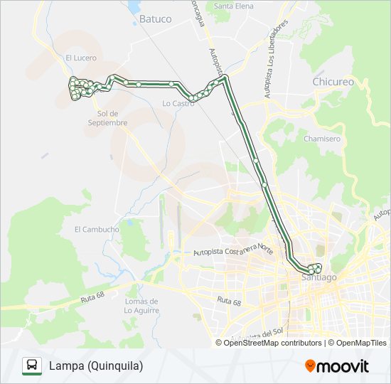 Mapa de LAMPA BATUCO de Micro