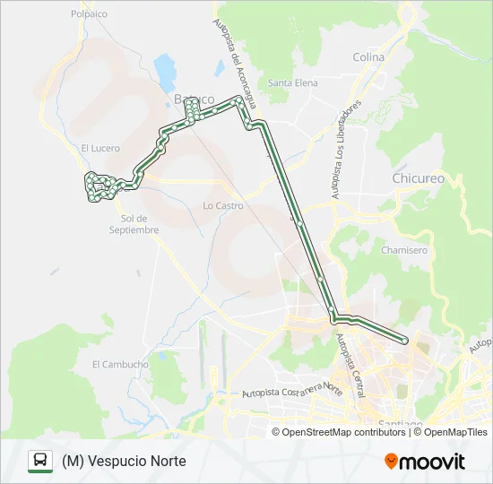LAMPA BATUCO Micro Line Map
