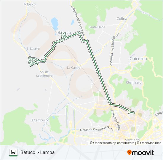 Mapa de LAMPA BATUCO de Micro