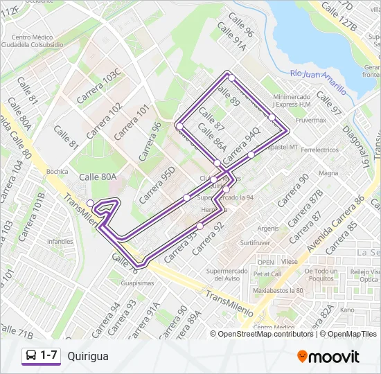 1-7  Line Map