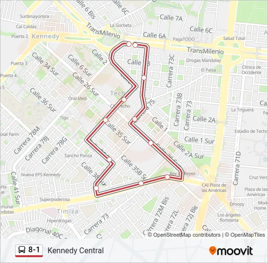 8-1  Line Map