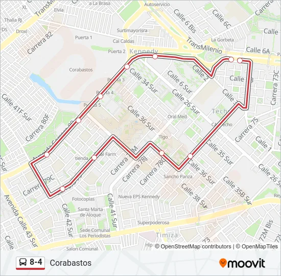 8-4  Line Map