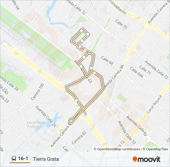 16-1  Line Map