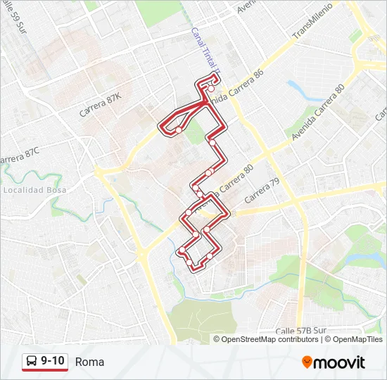 9-10  Line Map