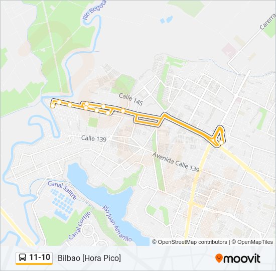 11-10 SITP Line Map