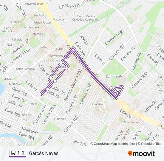 1-2  Line Map