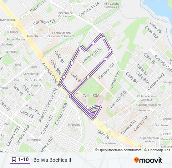 1-10  Line Map