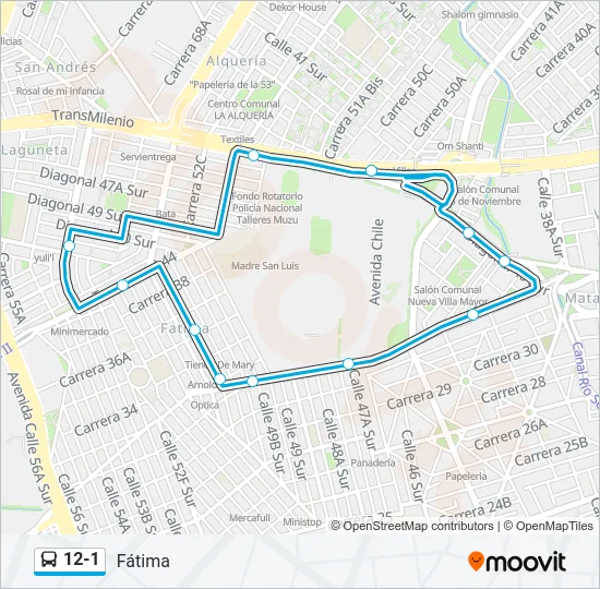 12-1  Line Map