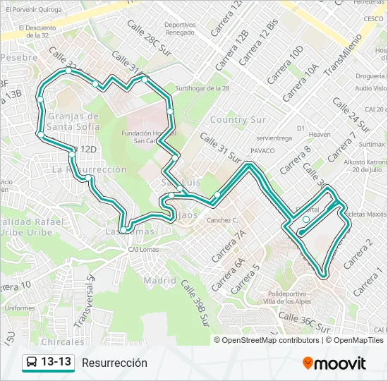 13-13  Line Map