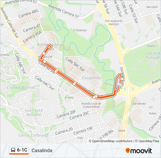 6-1C  Line Map