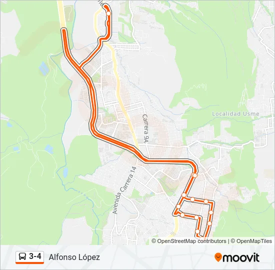 3-4  Line Map