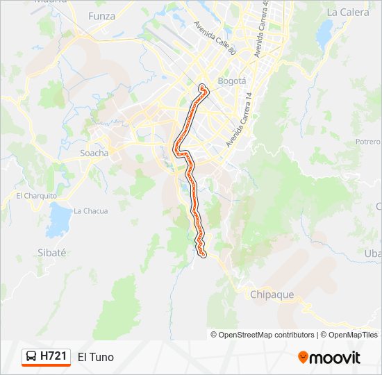 Ruta H721: horarios, paradas y mapas - El Tuno (Actualizado)