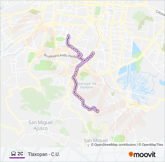2C Bus Line Map