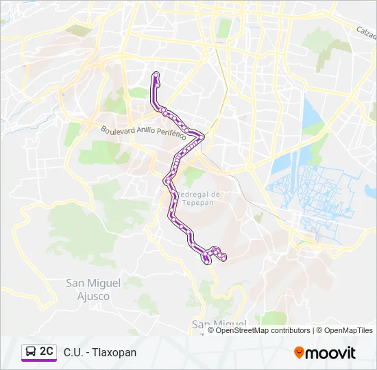 2C Bus Line Map
