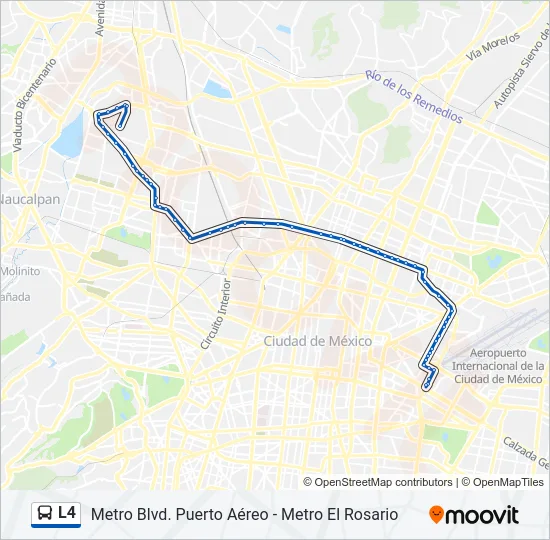 L4 Bus Line Map