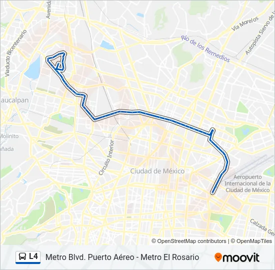 L4 Bus Line Map