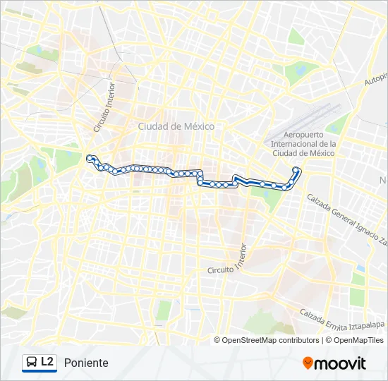 L2 Bus Line Map