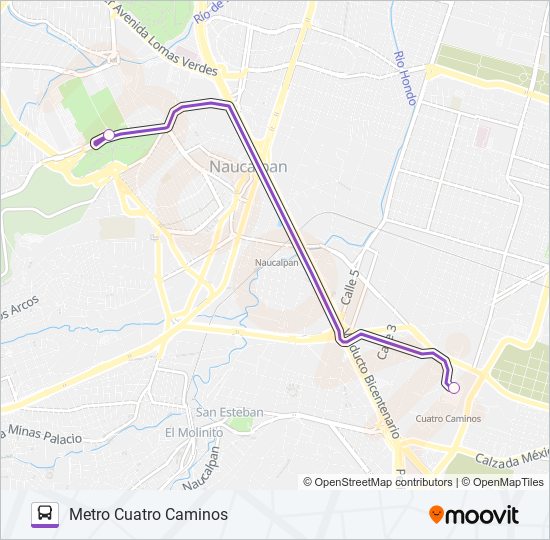 MICROBÚS bus Line Map